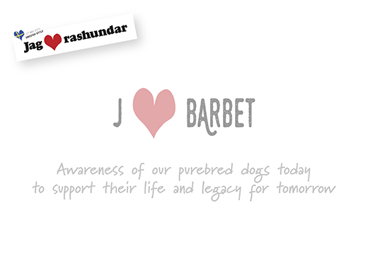 Barbet awareness om att värna rashunden