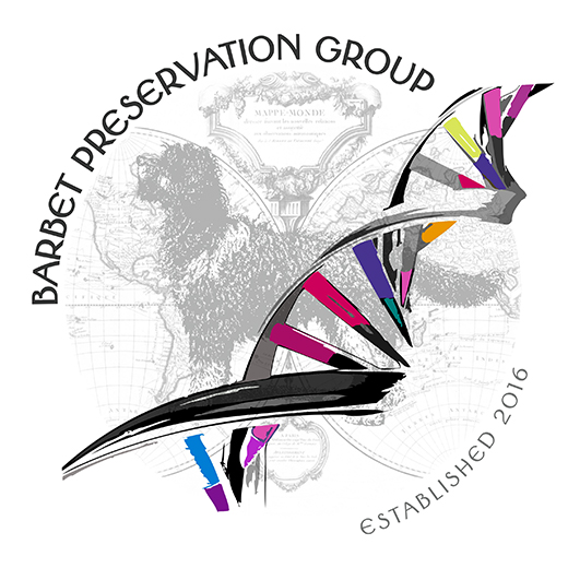 Logotyp Barbet Preservation Group established 2016